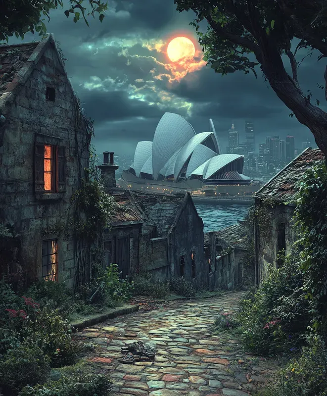 Surreal Alternate Realities Of Landmarks