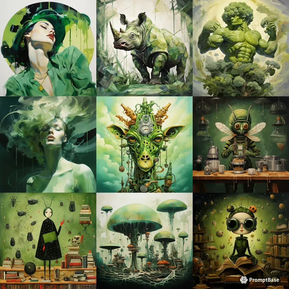 Irrational Dreamlike Surrealism Art