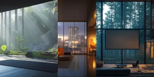 Photorealistic Interior Design Visualizations generated by midjourney