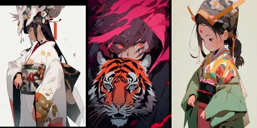 Popular Japan Cartoon Style generated by midjourney