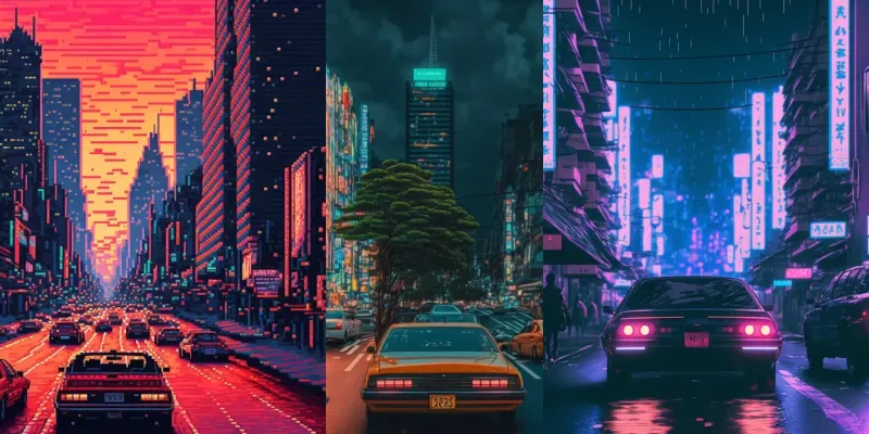 Cinematic Illustrations generated by undefined