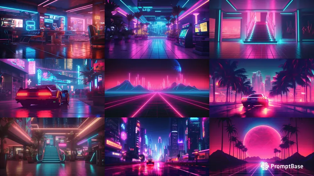 Synthwave Wallpapers YouTube Desktops