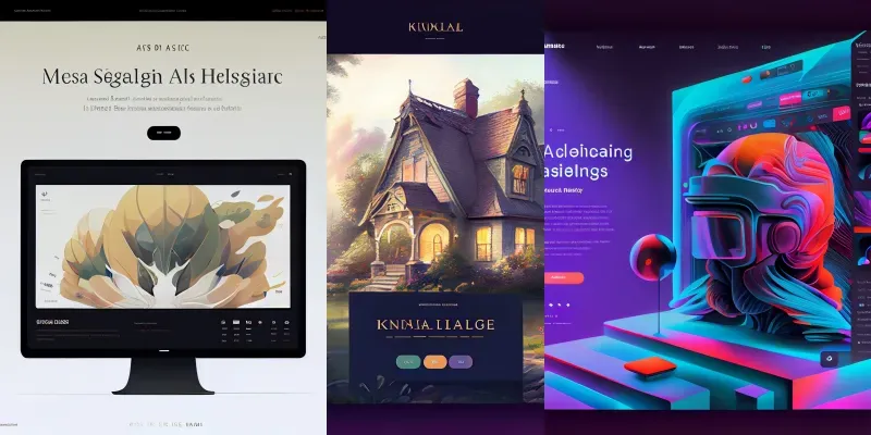 Website Concepts generated by undefined