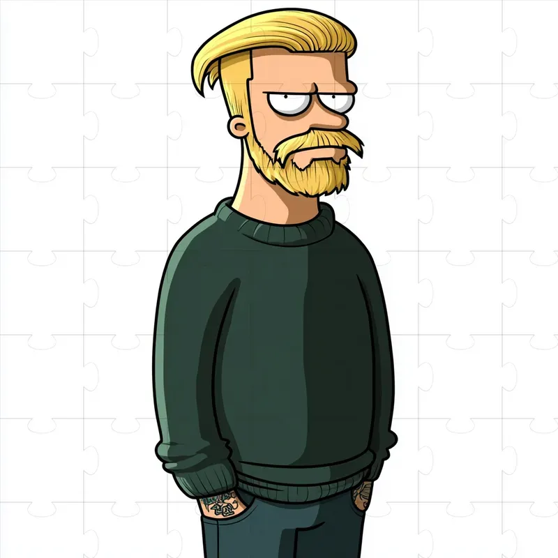 Futurama Style Character Portraits