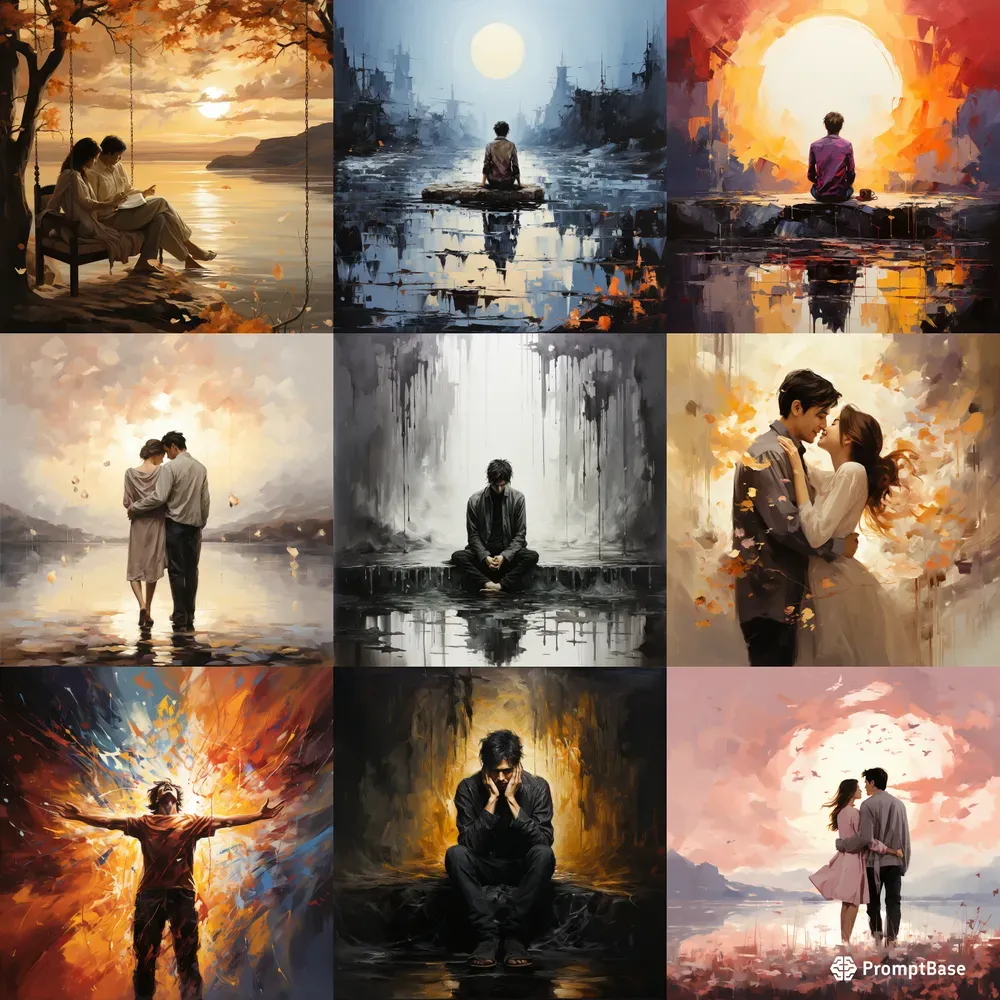 Emotional Art Themes Visualize Feelings