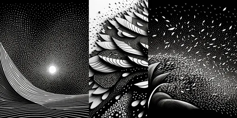 Abstract Nature Patterns generated by undefined