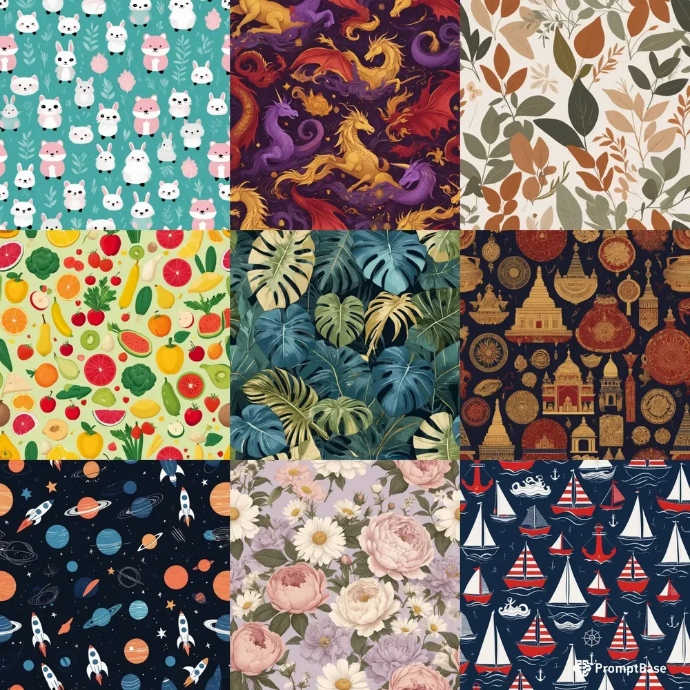 Seamless Pattern Creations
