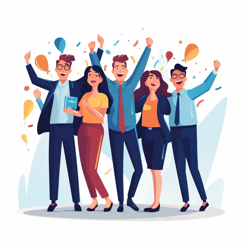 Stylized Corporate Illustrations