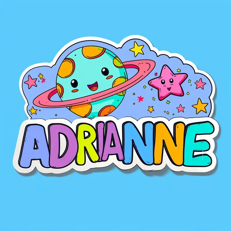 Kids Cartoon Personalised Name Tags