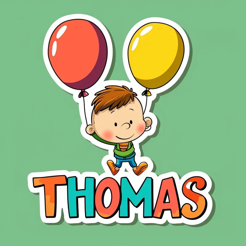 Kids Cartoon Personalised Name Tags