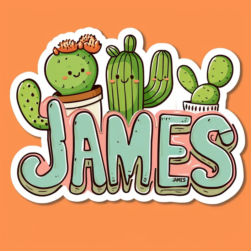 Kids Cartoon Personalised Name Tags