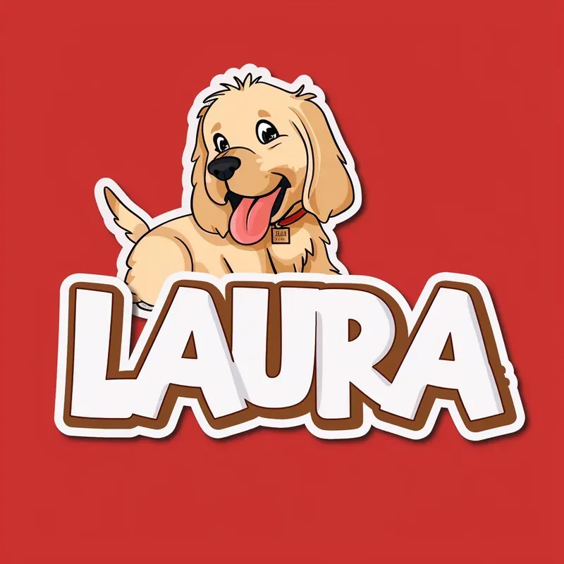 Kids Cartoon Personalised Name Tags