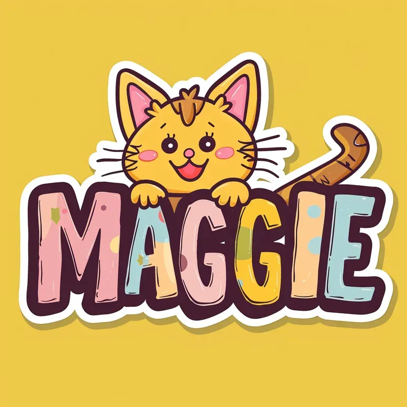 Kids Cartoon Personalised Name Tags