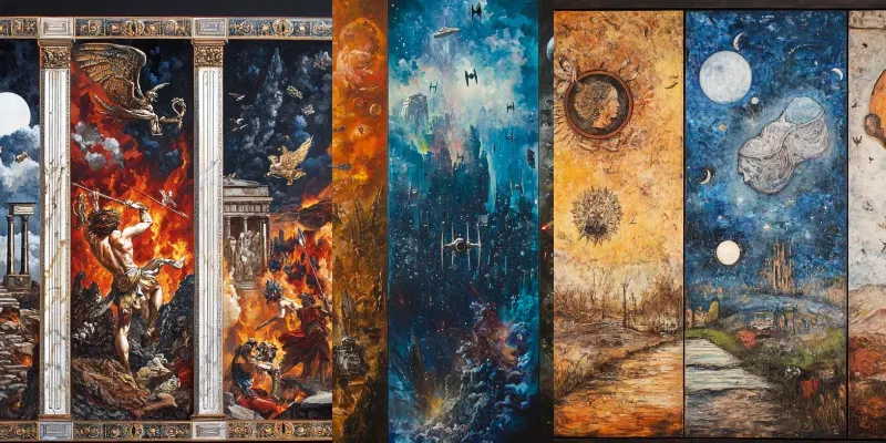Epic Multipanel Artworks generated by undefined