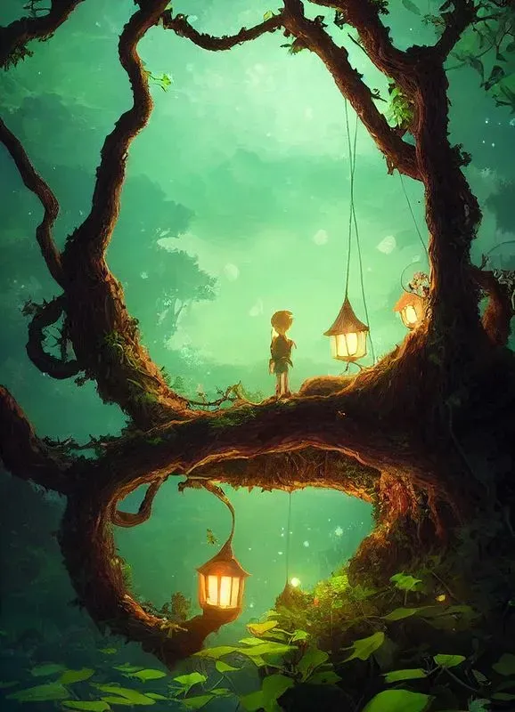 Fantasy Adventure In The Woods Book Cover