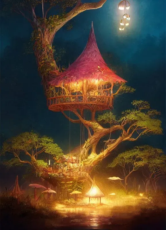 Fantasy Adventure In The Woods Book Cover