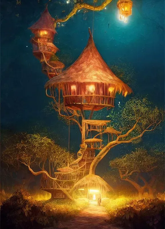 Fantasy Adventure In The Woods Book Cover