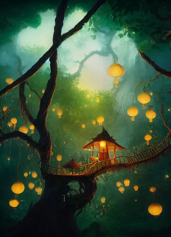 Fantasy Adventure In The Woods Book Cover