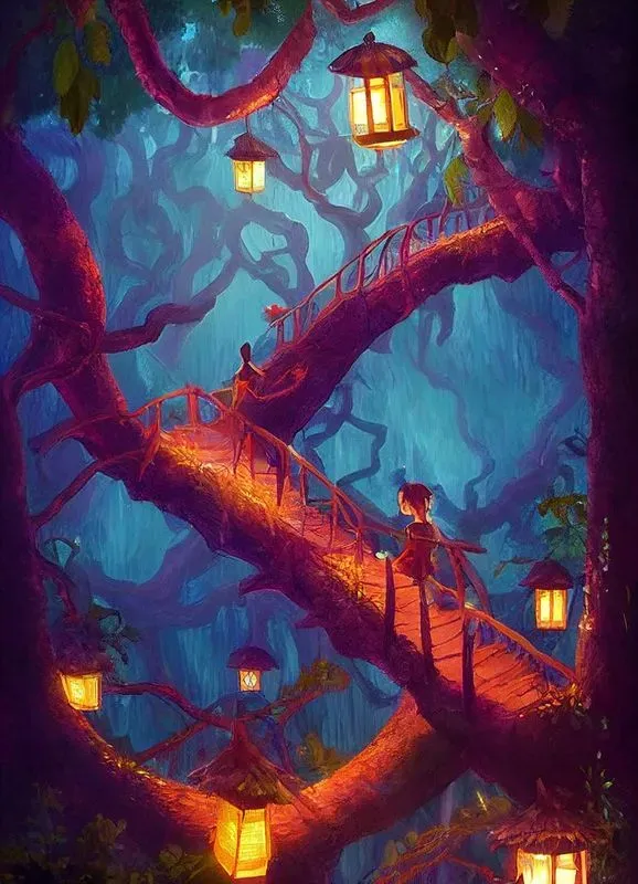 Fantasy Adventure In The Woods Book Cover