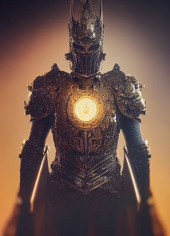 Detailed Knight Armor Design
