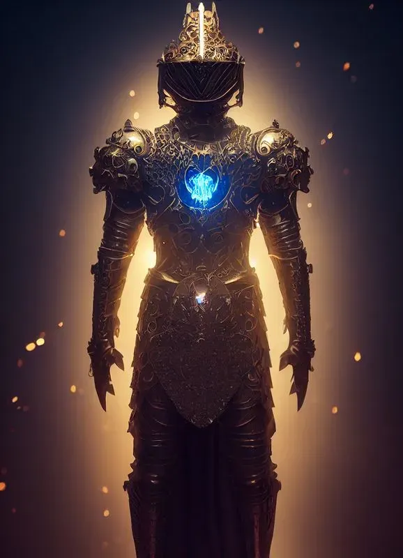 Detailed Knight Armor Design