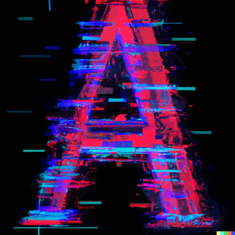 Stylized Typography Letter