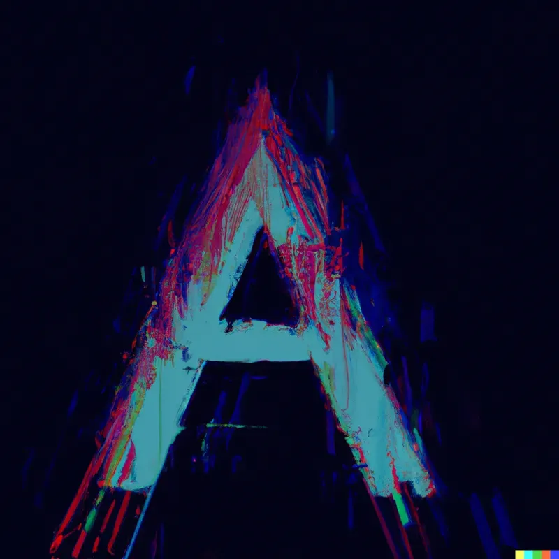 Stylized Typography Letter