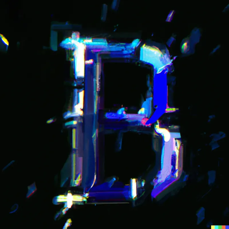 Stylized Typography Letter