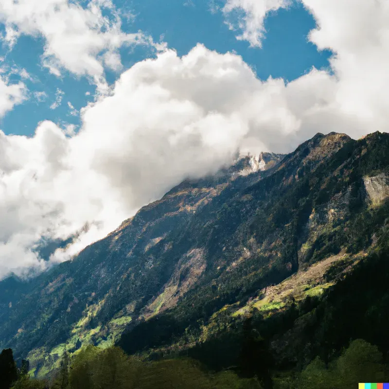 Photoreal Realistic Landscape Film Photography