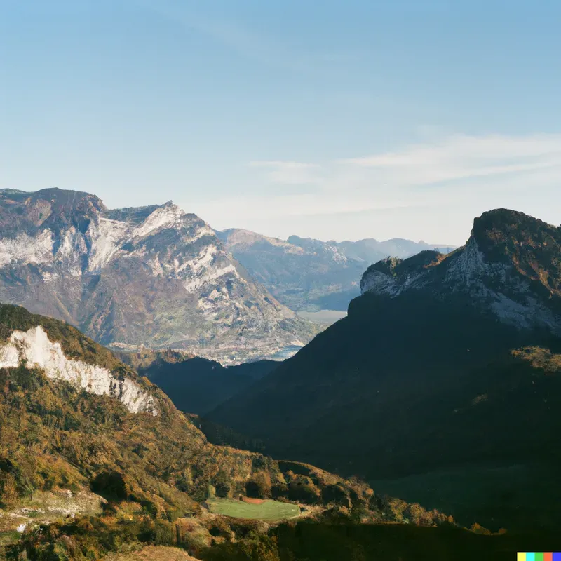 Photoreal Realistic Landscape Film Photography