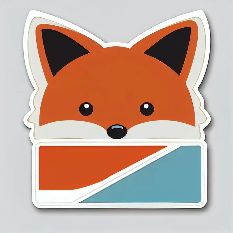 Cute Animal Sticker Design