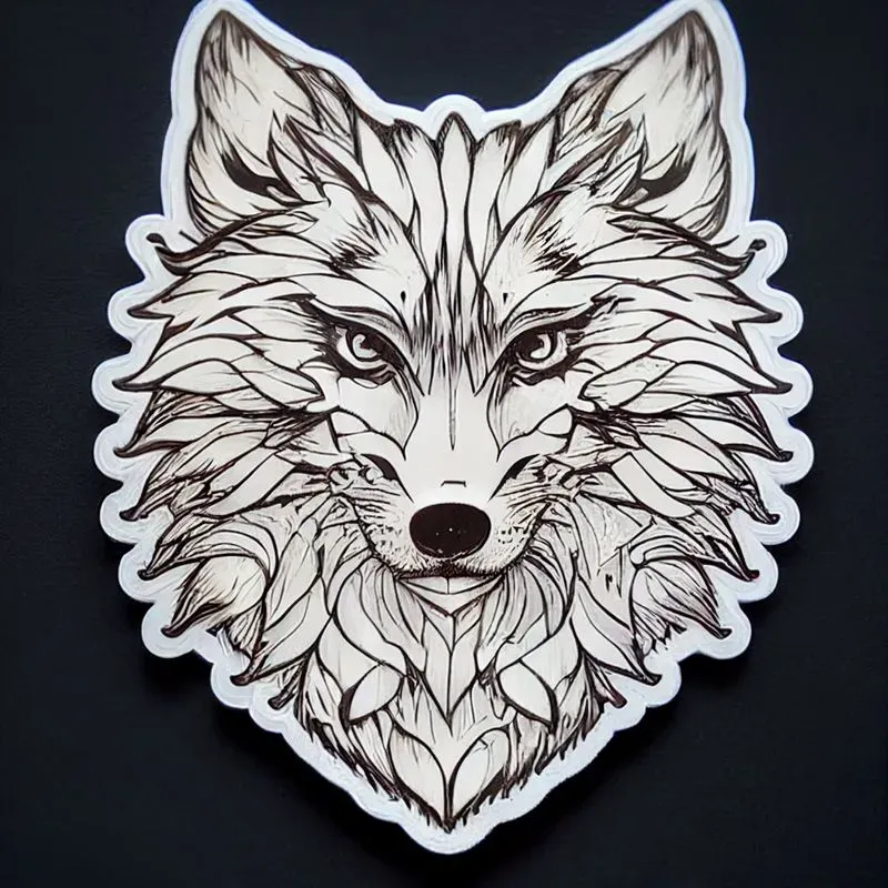 Cute Animal Sticker Design