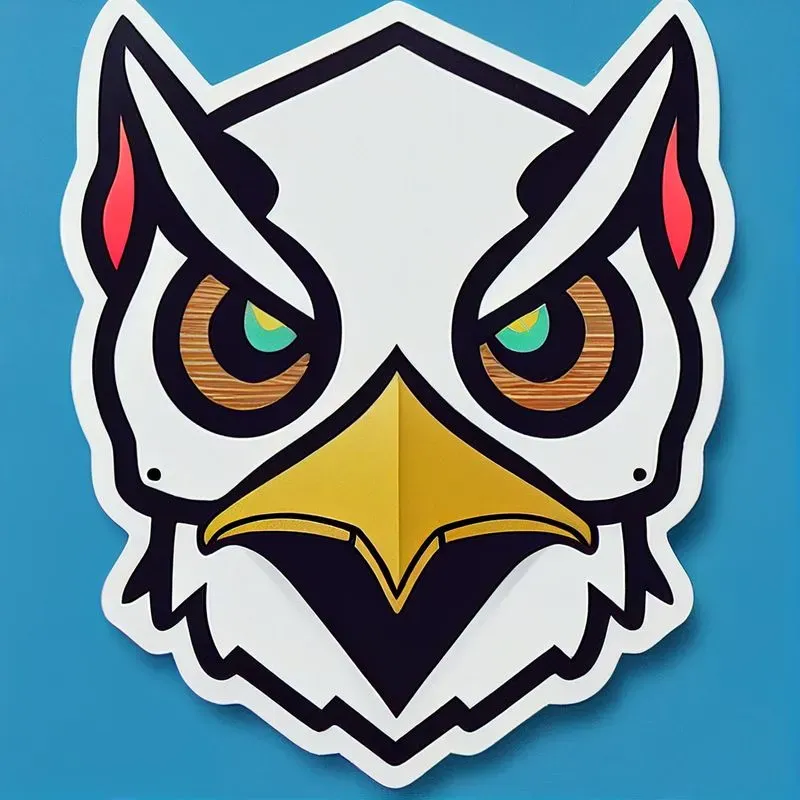 Cute Animal Sticker Design