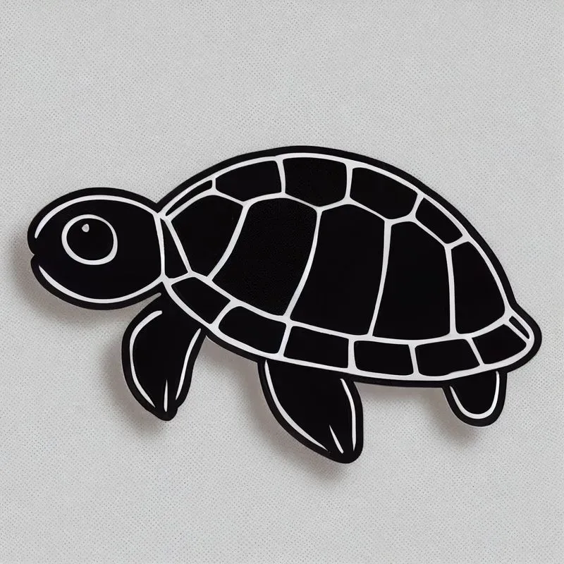 Cute Animal Sticker Design