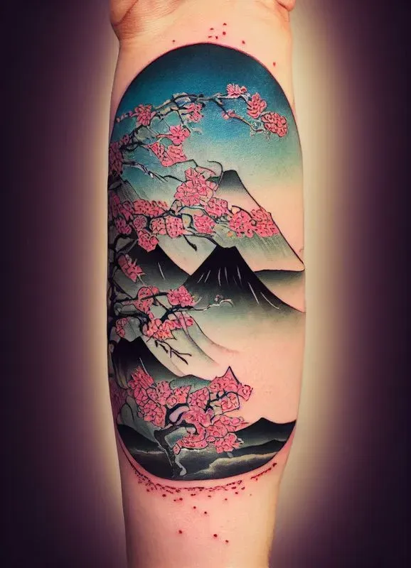 Japan Arm Tattoo