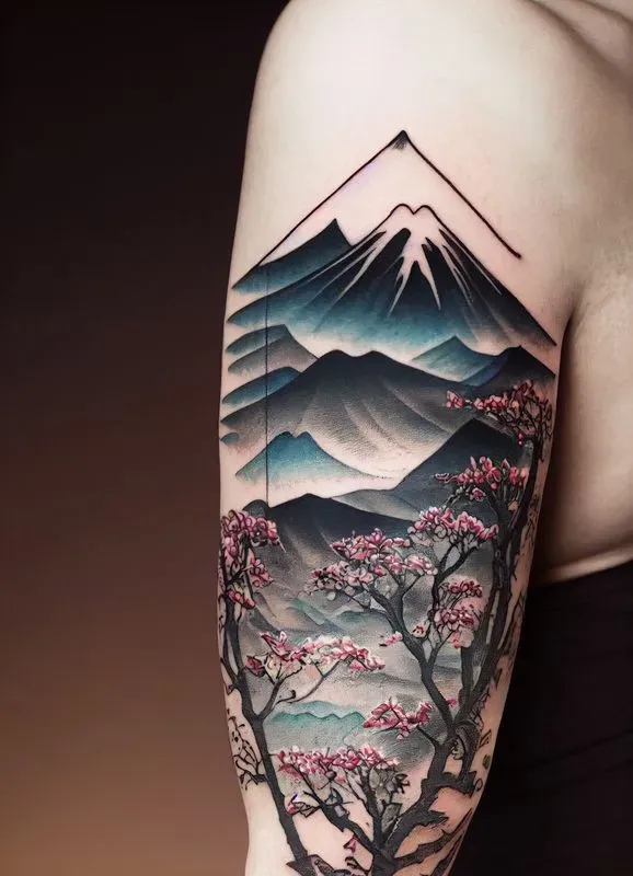 Japan Arm Tattoo