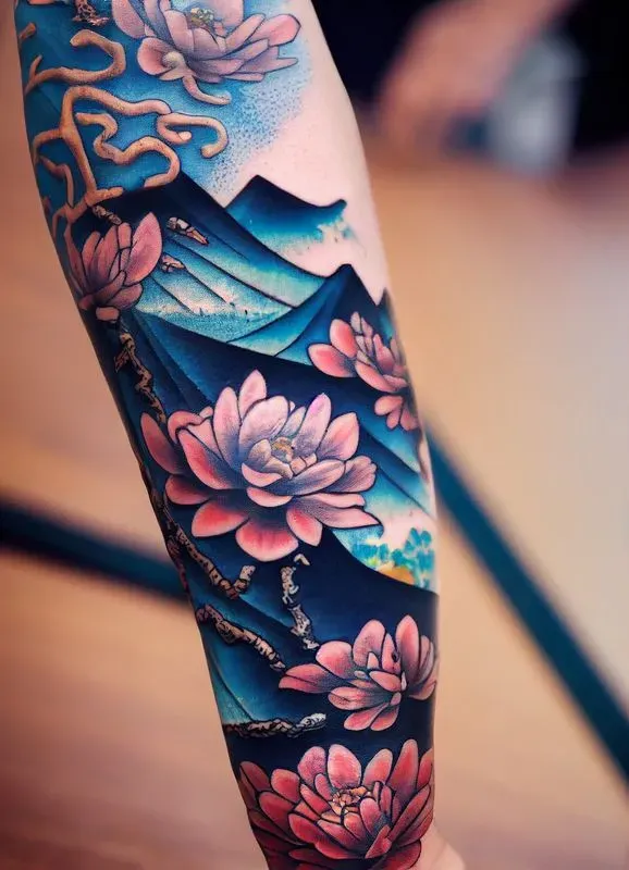 Japan Arm Tattoo