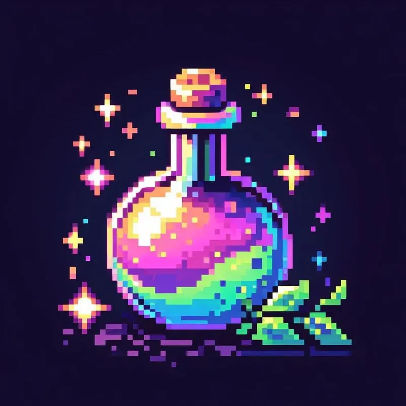 Fantasy Pixel Art Game Icons