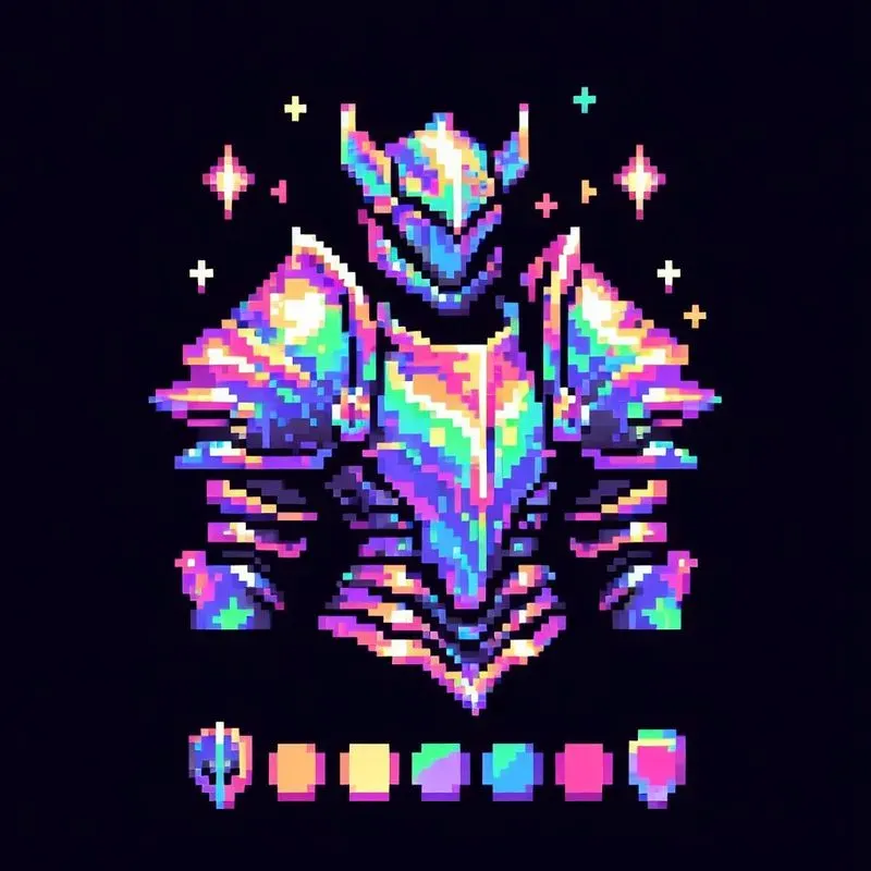 Fantasy Pixel Art Game Icons