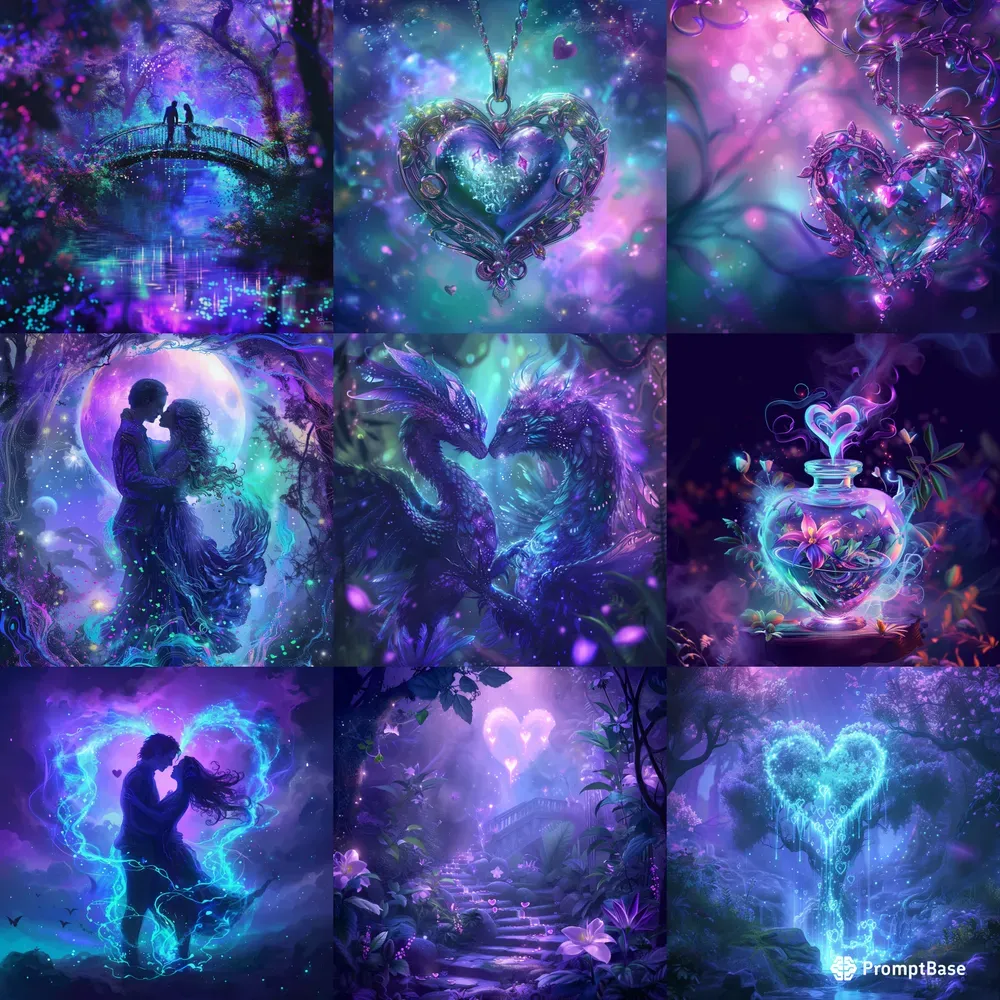 Valentines Magic Realism Meets Holographs