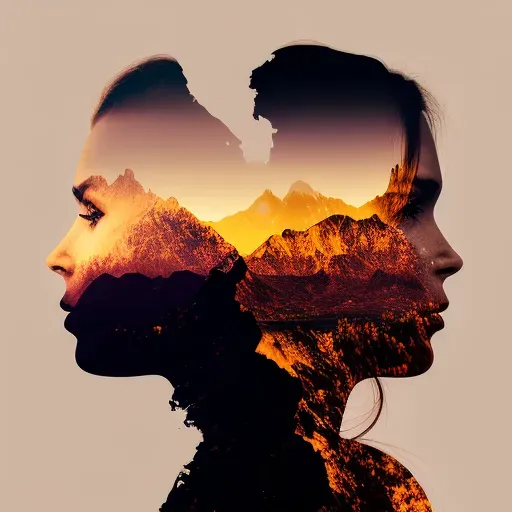 Double Exposure Portraits