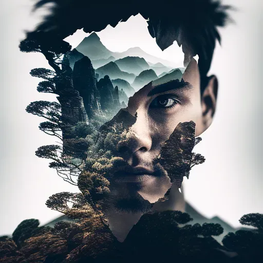 Double Exposure Portraits