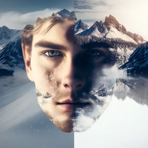 Double Exposure Portraits