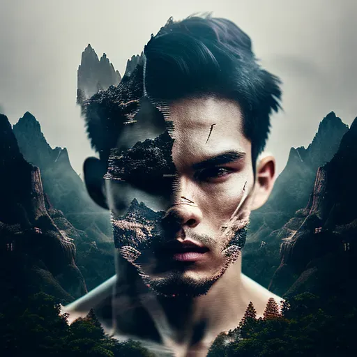 Double Exposure Portraits