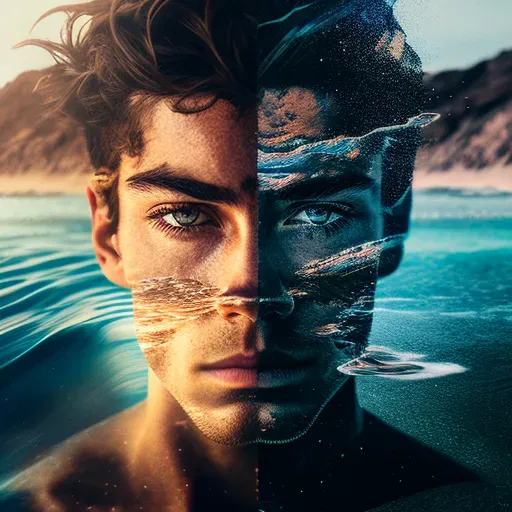 Double Exposure Portraits