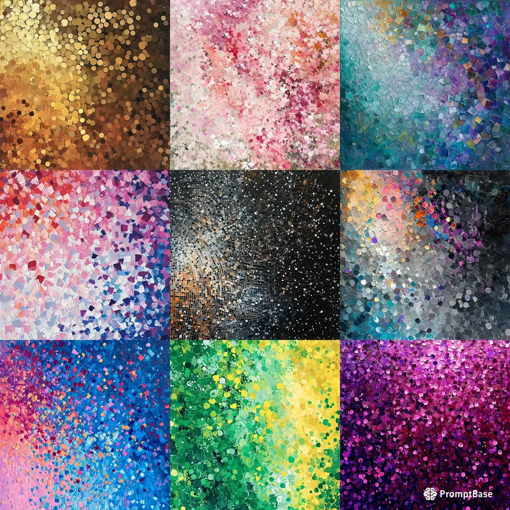 Pointillism Colors Patterns