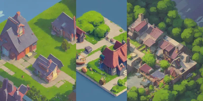 Video Game Houses generated by undefined