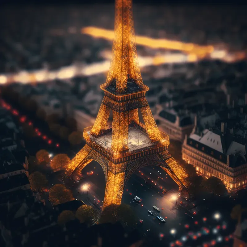 Famous Buildings At Night