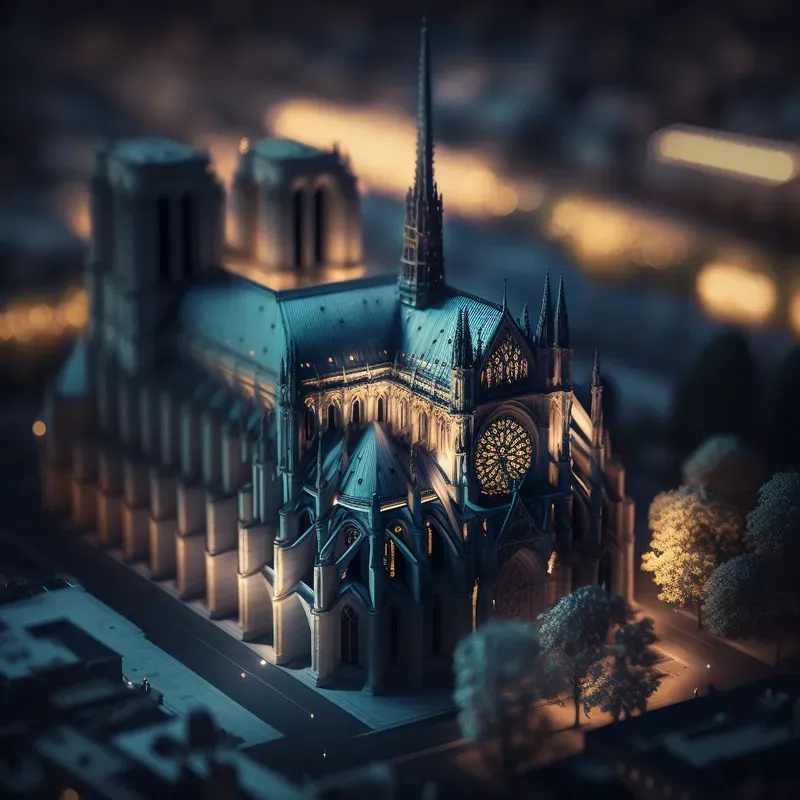 Famous Buildings At Night