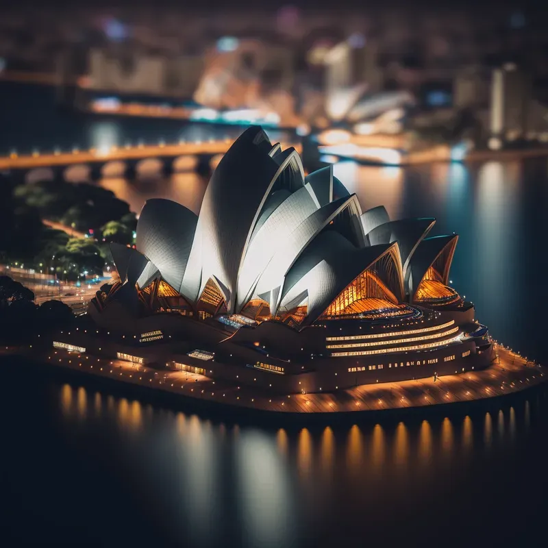 Famous Buildings At Night